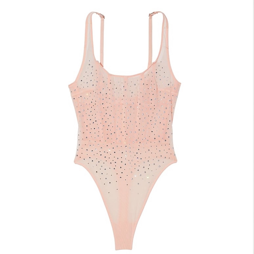 VICTORIA’S SECRET | Sugar Coated Rhinestone Wicked Corset Teddy
